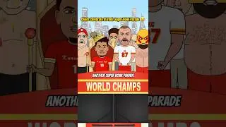 Chiefs Super Bowl Parade 😂 Patrick Mahomes and Travis Kelce Celebrate  😂 