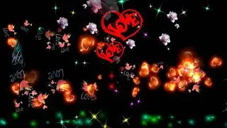 Heart black screen template l color light kinemaster effects for editing (MTIZ Effects)