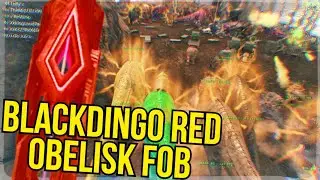 60GANG FOB ON BLACKDINGOS MAIN SERVER! - ARK OFFICIAL PVP - 60GANG vs BOBDINGOS