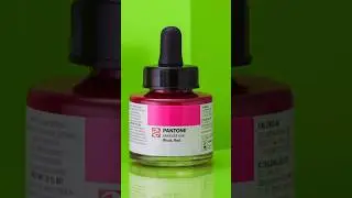 💕🐉 Marker refill ink but for a FULL PAINTING?! #shortsart