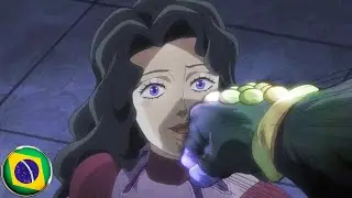 🇧🇷 Ela Pensou Que o Jotaro Não Batia Em Mulher 🤔🤣 (JoJo Stardust )