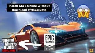 Install GTA 5 From Epic Games Without Download | 94GB Data | Copy Paste Method |  Urdu & Hindi |