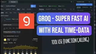 Groq - Fastest AI with real-time data (using Function Calling)