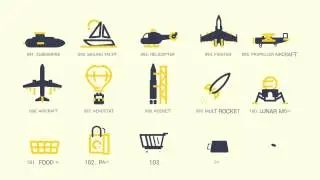 Animated Icons Pack | After Efects Project Files