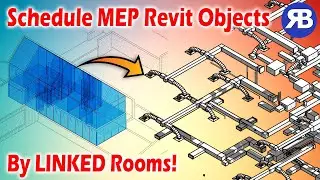 Revit Snippet: Schedule MEP Equipment by Linked Rooms FAST!