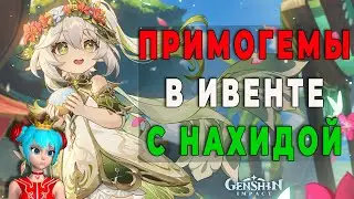 Примогемы на Нахиду | GENSHIN IMPACT | Новый веб-ивент с милашкой Нахидой