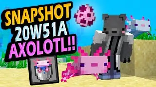 ✅1.17 Snapshot 20W51A👉 AXOLOTL!!! Mejoras en Bunddle y Sculk!!!