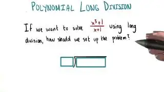 Set up the Problem - College Algebra