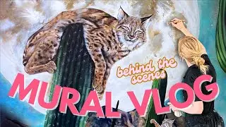 Acrylic Mural Painting: Behind the Scenes!