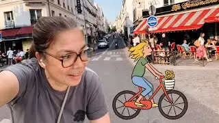 Paris LIVE,  a Cycling tour Home!