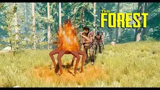 The Forest #3 Жарим страшненькую.