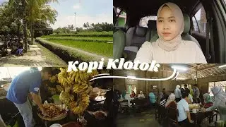 SARAPAN DI WARUNG KOPI KLOTOK, PISANG GORENGNYA ENDUL BANGET!