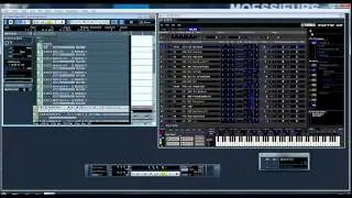 Motif XF : VST XF Editor partie 5 :  vst preset,  choisir les effets d'insert VST Editor