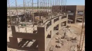 OdySea Aquarium Construction Timelapse