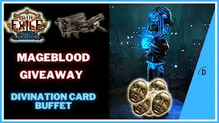 FINAL MAGEBLOOD GIVEAWAY 🎰🎰🎰 HUGE GAMBA BUFFET - Path of Exile 3.22 Trial of the Ancestors