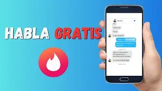 Cómo HABLAR con ALGUIEN en TINDER GRATIS (SIN PAGAR)