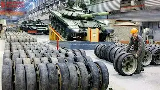 The Insane Engineering of the M1 Abrams Tank - Russian Missile And Tank Factory Shocked the World