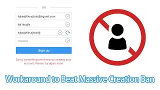 How to solve the error on website "Sorry, something went wrong creating your account." in 2024