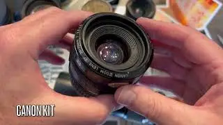 Vintage camera lenses , all the Glass you'll ever need. Ebay Camera Lens deals