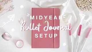 ☁️ my 2023 mid year bullet journal setup