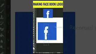 Making Facebook logo in 