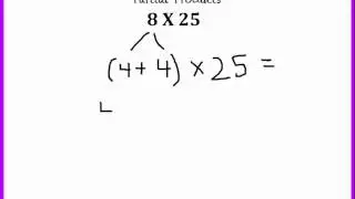 Number Talks Strategies- Multiplication - Partial Product