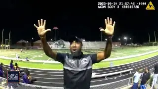 Bodycam: HS Band Director Tased For Refusing to Stop Performance
