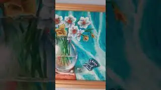 Цветы #ярисуюнастоле #art #просто #нарисовать