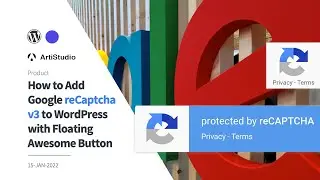 How to Add Google reCaptcha v3 to WordPress with Floating Awesome Button