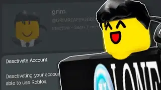 How to DEACTIVATE Your Roblox Account!