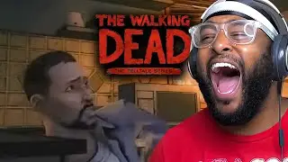 HOW DOES LEE KEEP ON FALLING !! ( The Walking Dead The Telltale Series Part 1)