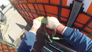 Погрузка труб с использованием конников!