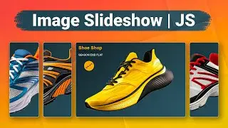 Build a Top-to-bottom Slideshow with button Swipe 🎥 | HTML/CSS/JS Tutorial | mzcode01 