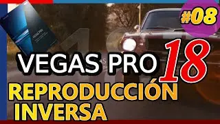 VEGAS PRO 18: REPRODUCCIÓN A LA INVERSA, retroceso, reversa, hacia atrás. Tutorial 08 español 2020
