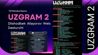 ⚡️ Termux Orqali Uzgram Dasturini O'rmatish va 🇺🇿 Oʻzbek obunachilari Qo'shish📱