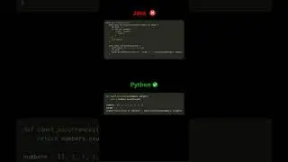 Java vs Python: Count Element Occurrences 