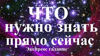 ЧТО НУЖНО ЗНАТЬ ПРЯМО СЕЙЧАС.  Экспресс-гадание Таро Татьяна Шаманова