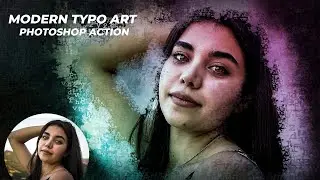 Modern Typo Art Photoshop Action | The Amazing Fantasy Photoshop Actions Bundle | Artixty