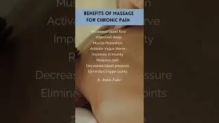 Benefits of Massage