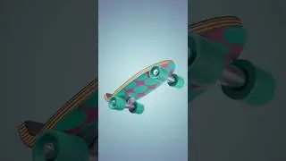 Skateboard in Blender - 3D Tutorial