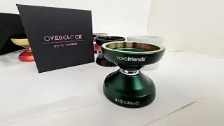 YoYoFRIENDS Overclock yoyo unboxing and review.