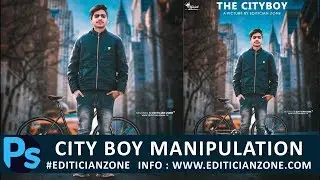 The city boy Photo manipulation editing Tutorials