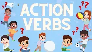 Action Verbs in English - Kids vocabulary - Learn English for kids
