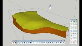 Terraced terrain to sloped terrain | SketchUp