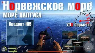Море Палтуса • Фарм на Палтусах • Русская Рыбалка 4 • Норвежское Море