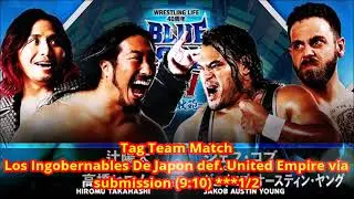 NJPW Blue Justice XIV 2024 Review