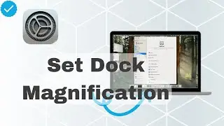 How To Set Dock Magnification In MacOS?