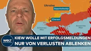 UKRAINE-KRIEG: Kiews Erfolgsmeldungen laut Russland nur 