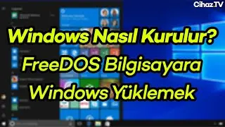 Windows Nasıl Kurulur? Freedos Sisteme Windows 10 Kurma (Game Garaj Pollux 3TN Windows 10 Kurulumu)