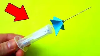 КАК СДЕЛАТЬ ПИСТОЛЕТ ИЗ ШПРИЦА. САМОСТРЕЛ ИЗ ШПРИЦА СВОИМИ РУКАМИ